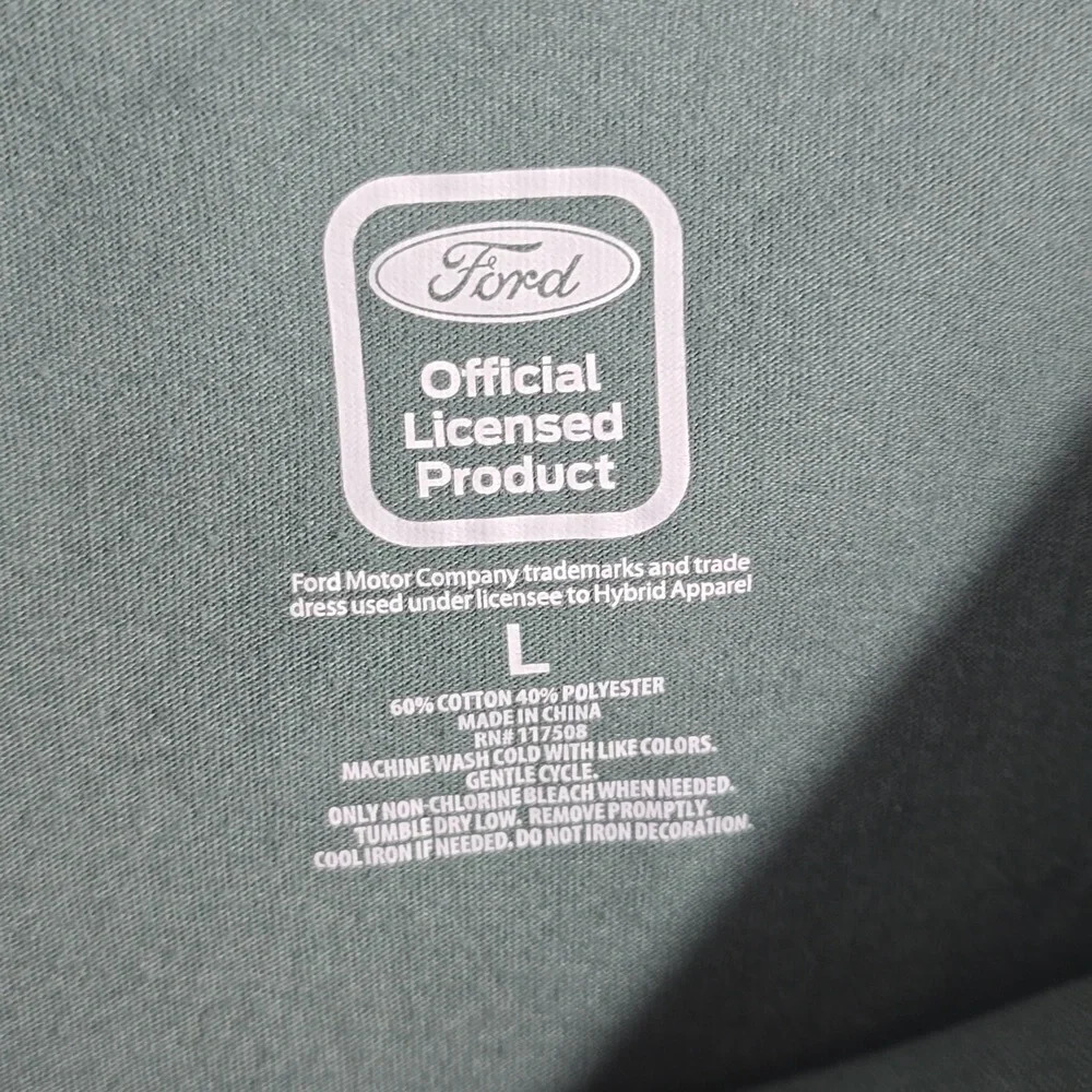 {Ford} Official Licensed Ford Bronco Print T-Shirt- Size Large - Picture 7 of 8